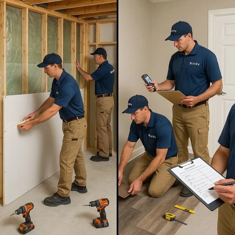 Repairs and Reconstruction process in Melrose, MA