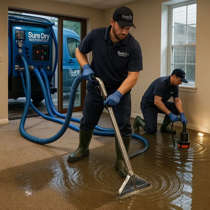 Water Extraction and Removal process in Melrose, MA